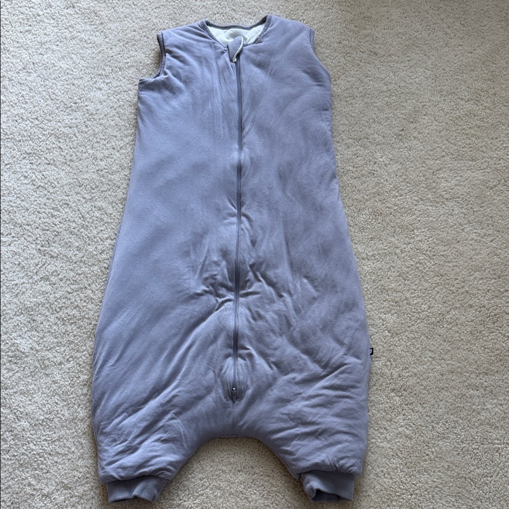 Kyte baby sleepsack walker Pajama in Gray LARGE 2.5 TOG